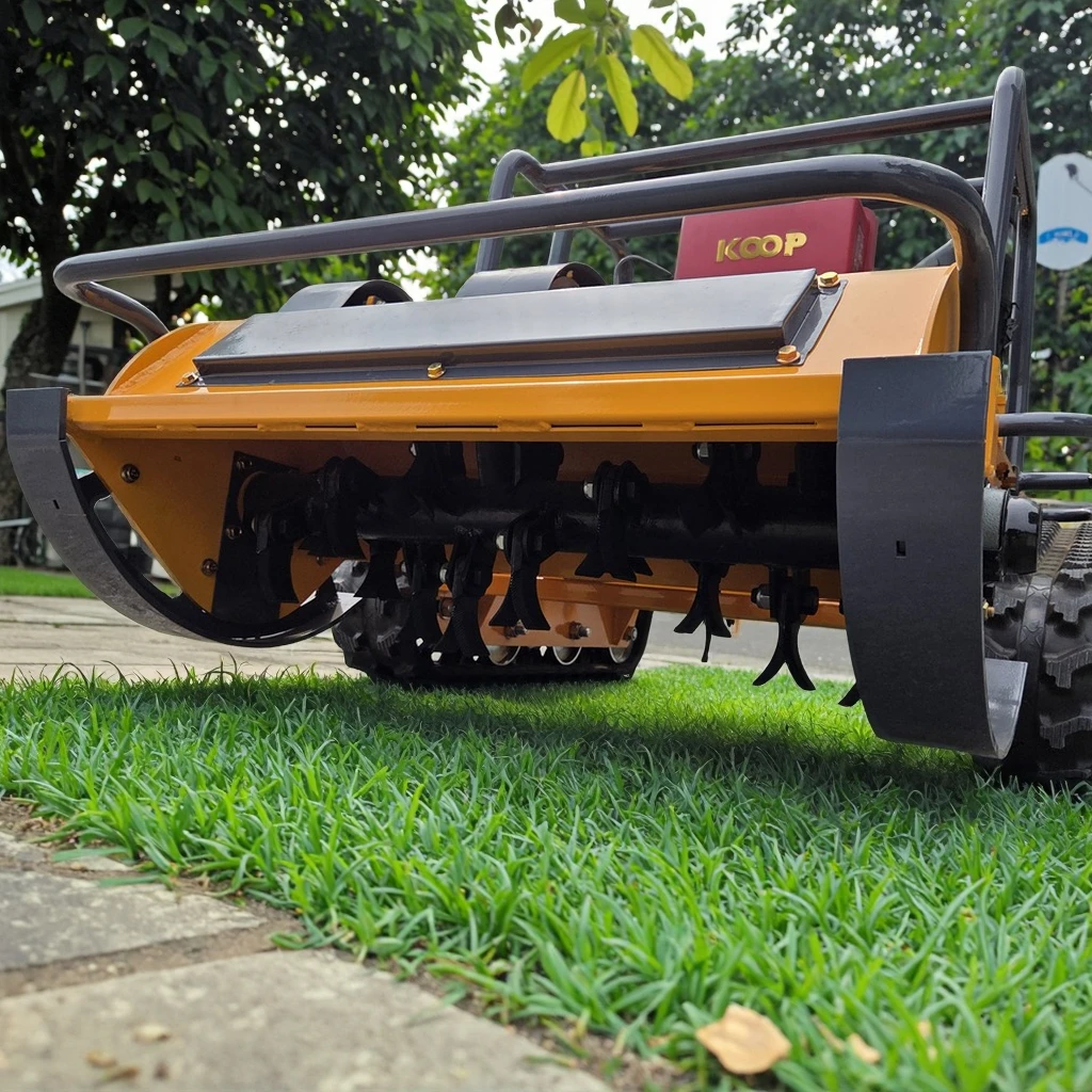 Cortador de grama elétrico sem fio 24v 800mm lâmina tipo y controle remoto 4 tempos DIY e grau industrial fabricado na China