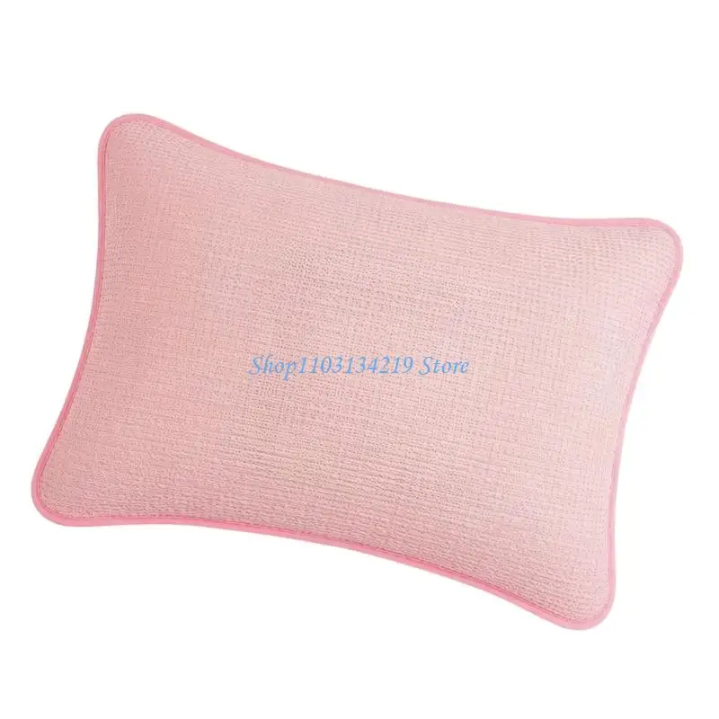 N5KC Polyester Pillow Cover With Mesh Fabric Adjustable Straps One-Side For Superior Moisture Absorption And Ventilation