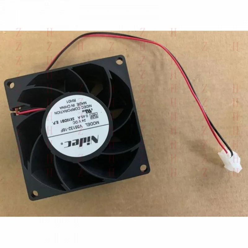 

XXZ для 1 шт. вентилятор охлаждения большого объема воздуха DC24V 0,45A 80*80*38 мм 2pin V35132-16F