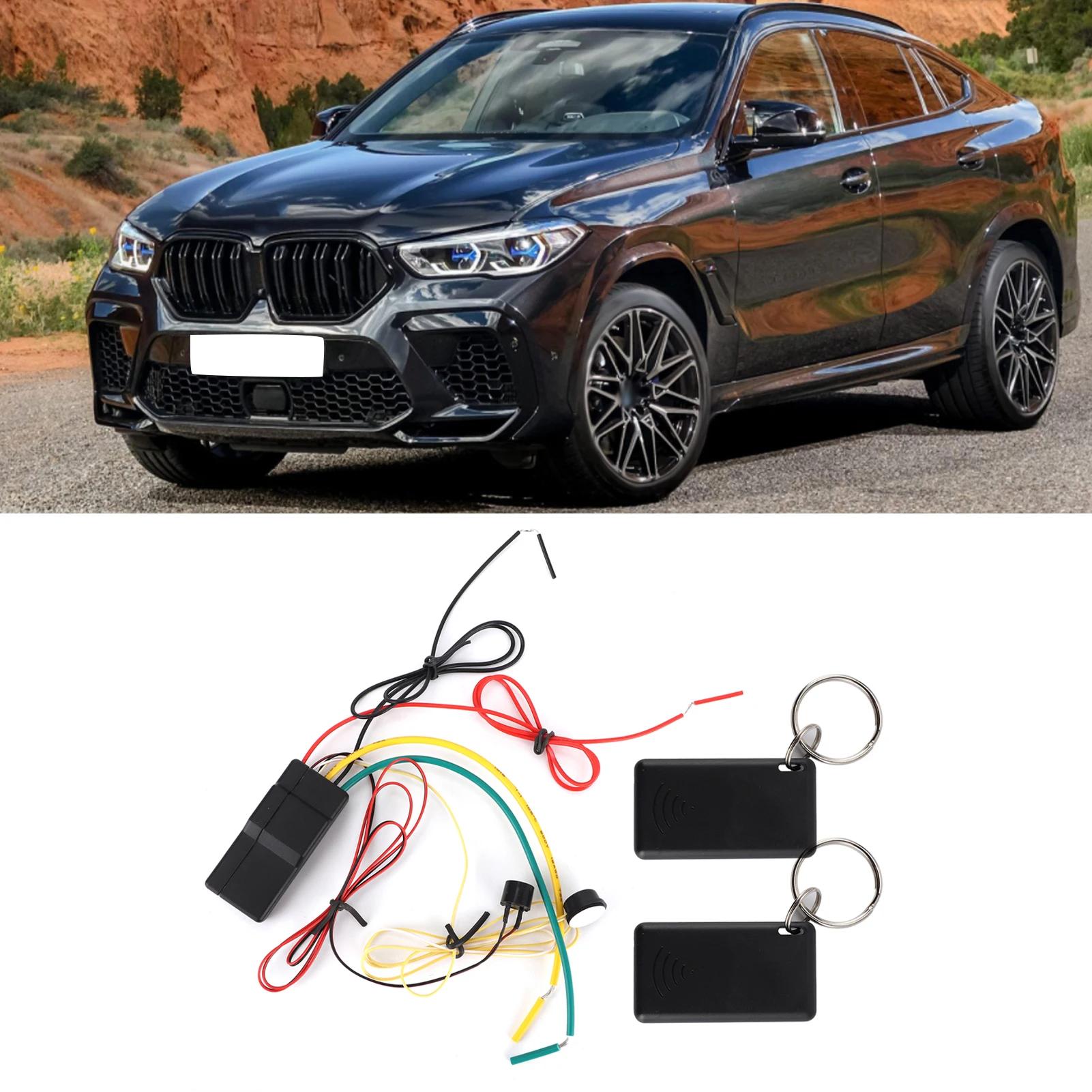 

2.4GHZ Car Engine Immobilizer Anti Hijacking Alarm System Intelligent Circuit Cut Off Universal For DC12V Vehicles Accessories