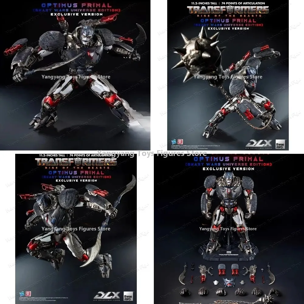 Threezero 3A 30 DLX Transformed Toys Captain Gorilla Beast Wars Limited Edition Action Figure Model Toy Collection Gift In