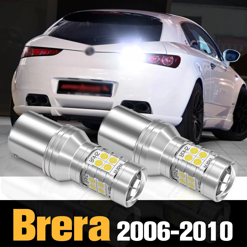 

2pcs LED Reverse Light Backup Bulb Canbus Accessories For Alfa Romeo Brera 2006 2007 2008 2009 2010