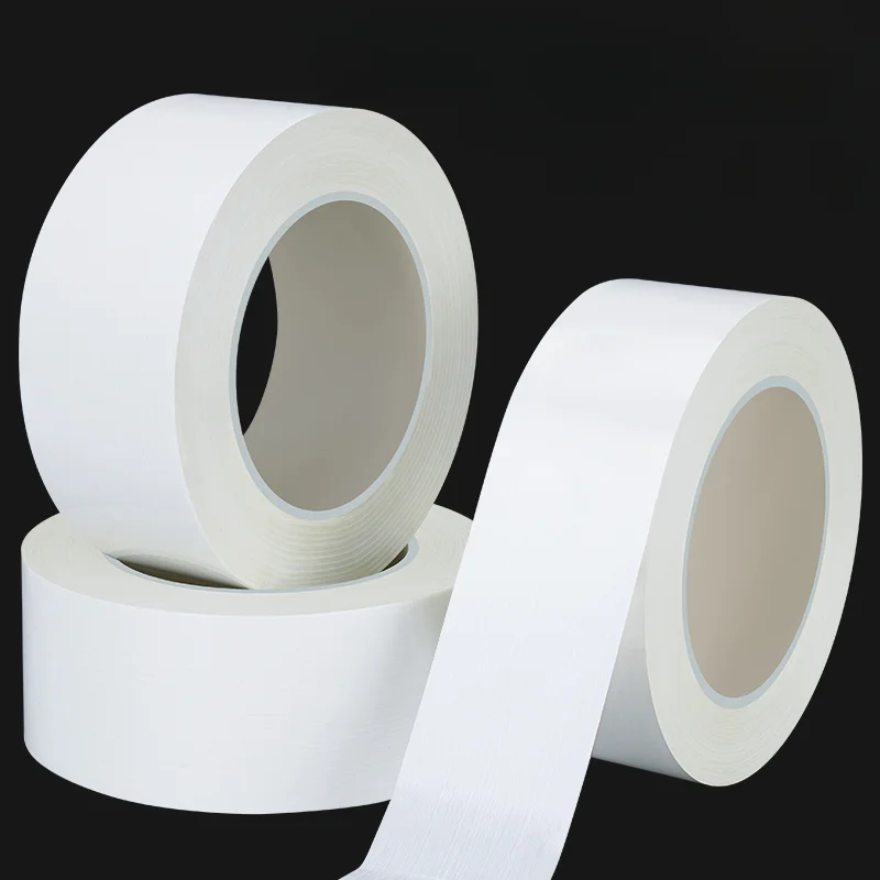 50m Fiberglass Filament Strapping Tape Heavy Duty Transparent Reinforced Packing Tape 10-60mm Nylon Fiber Glass Tape