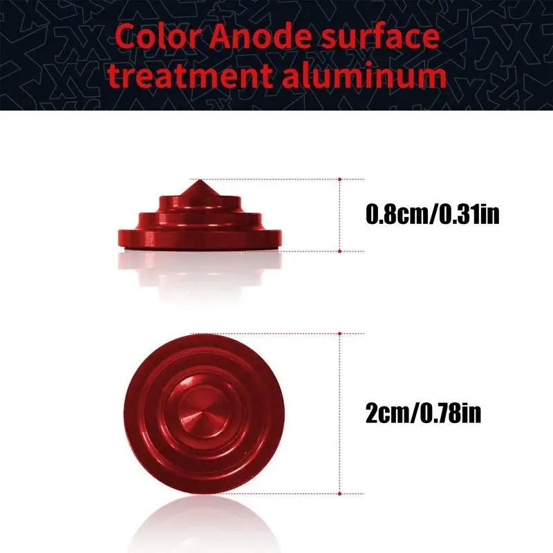 สโนว์บอร์ด Anti SLIP Pad 9 ชิ้น Anti-SLIP Pad Studs กรวย Traction Padding Gripper เครื่องมือการฝึกอบรมสําหรับฤดูหนาวกลางแจ้งสกีผู้หญิง