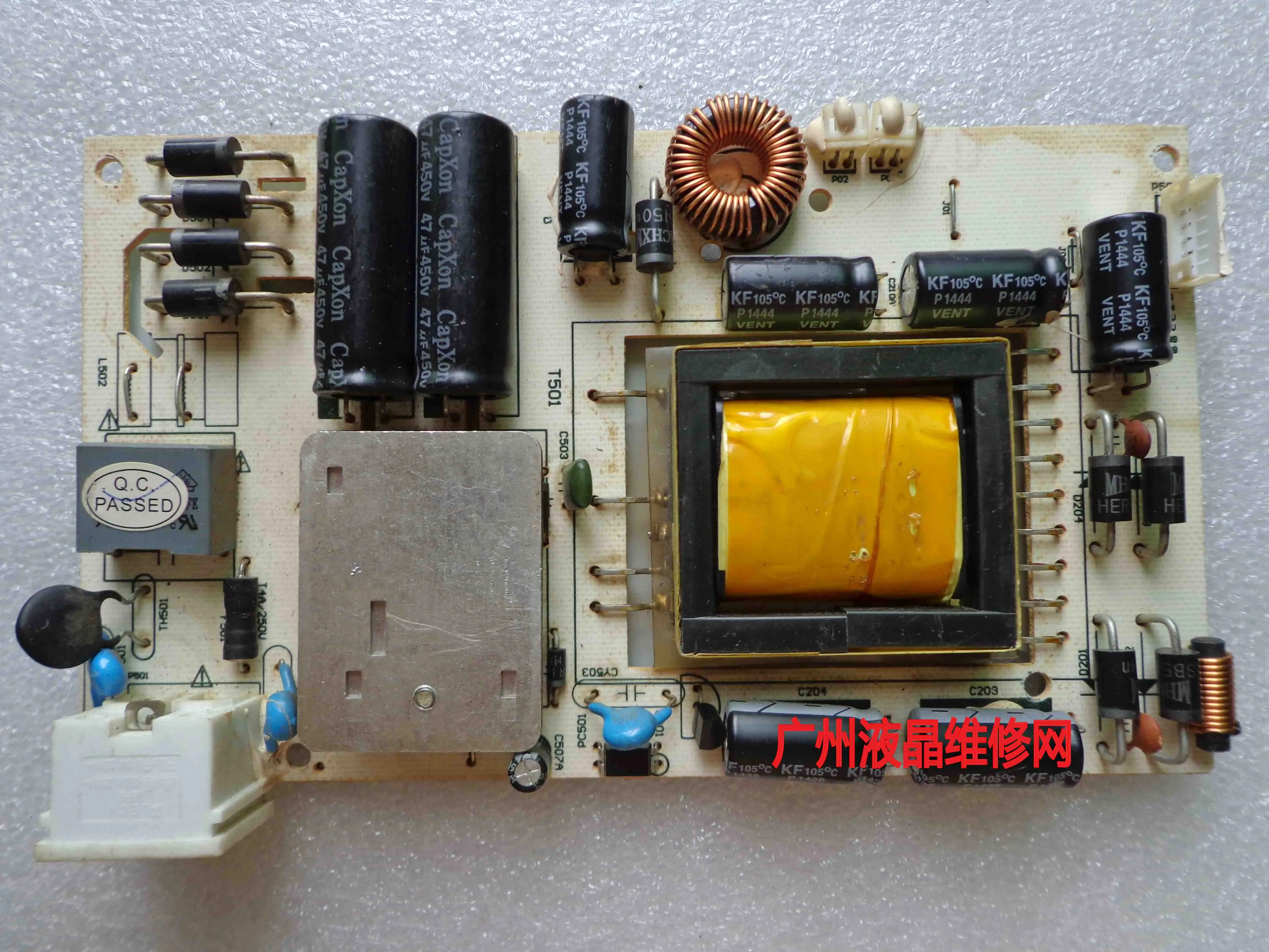 Alta pressão Power Supply Board, T320G87 G27, A2732, T14466B, Original