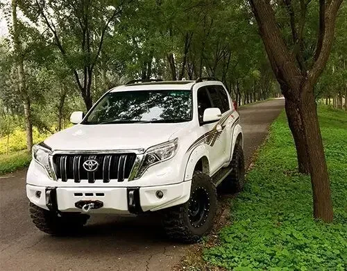 

Front Rear Bumper conner Trim For toyotas Land Cruiser Prado FJ 150 4X4 Accessories 7 Days Delivery On Carton