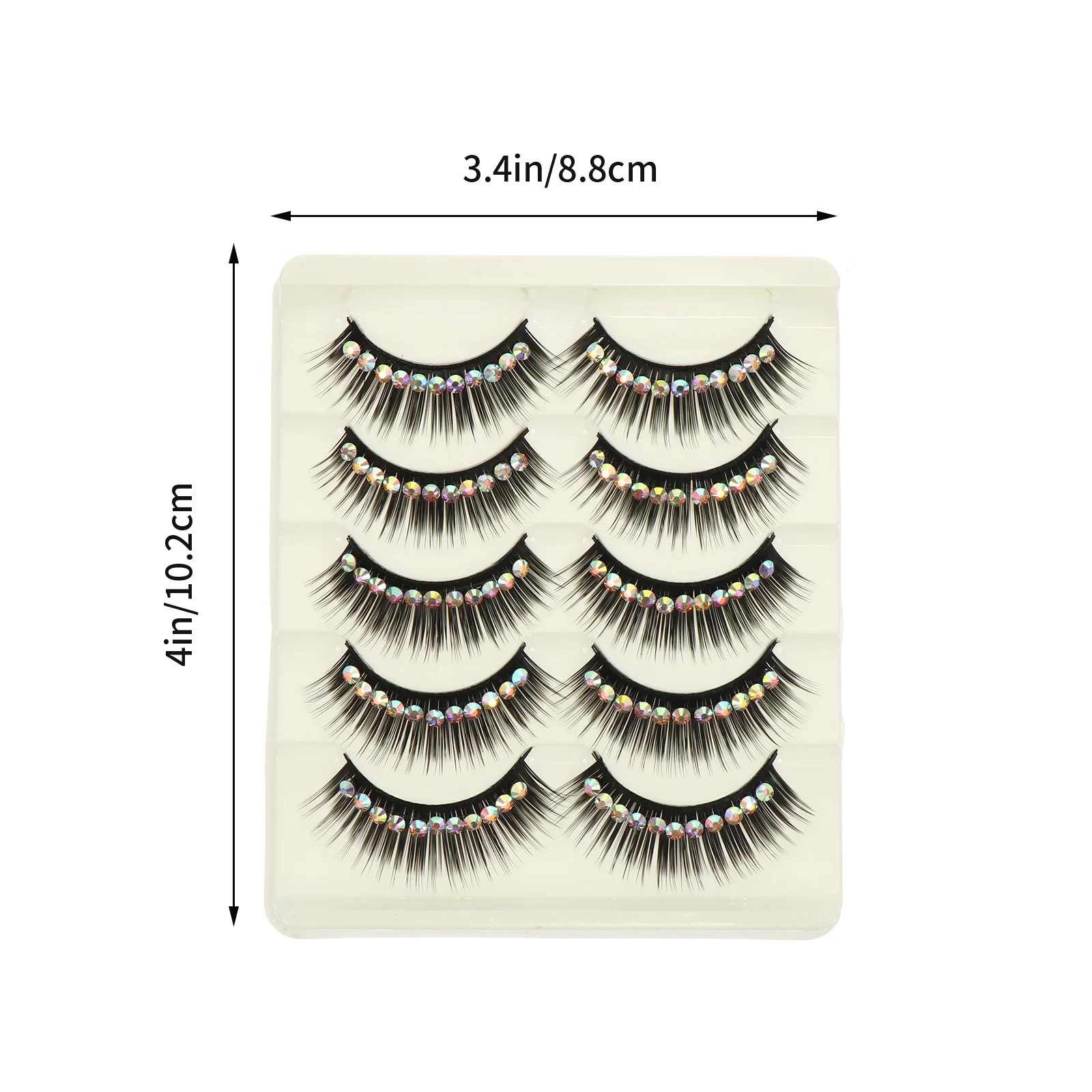 つけまつげ厚い高密度ステージつけまつげ軽量コスプレパーティーラテンダンスパフォーマンスドラマチックまつげ