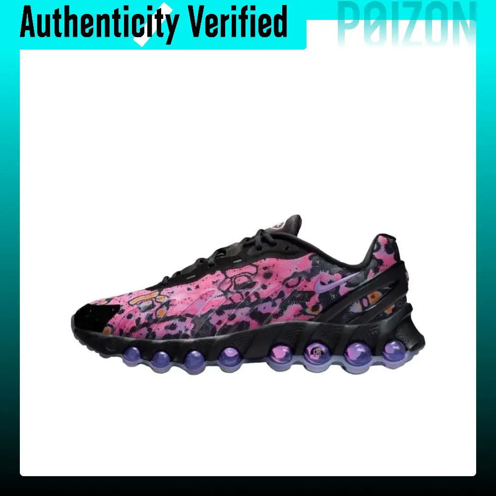 Nike Air Max Dn8 Breathable Rebound Running Shoes Men's Black Pink IB6377-600