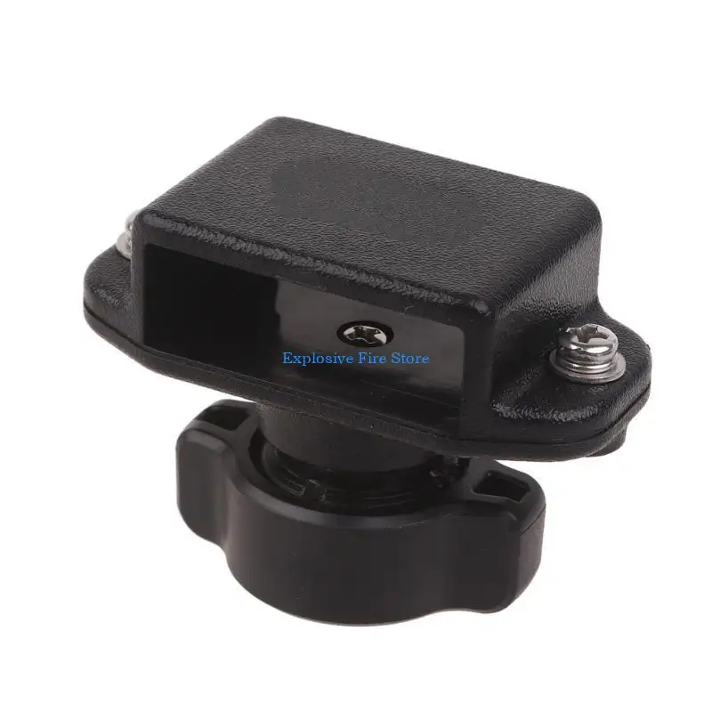 C4DB Suction Cup Holder Versatile Mount for Walkie Talkies for Communication Devices