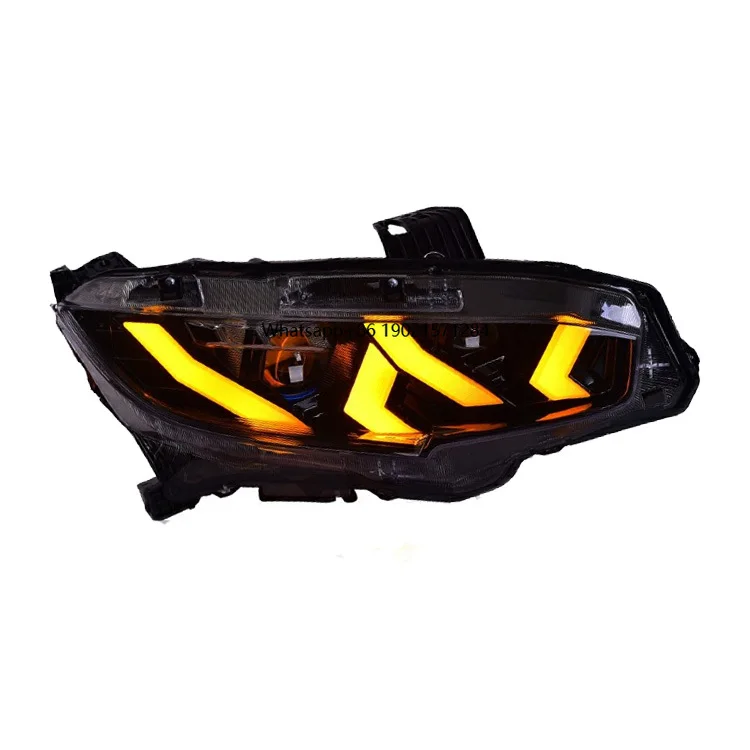 

Quality Auto Lighting System Modified Front Light Plug Play LED Headlight for 10th 16-20 Lamborghini Style