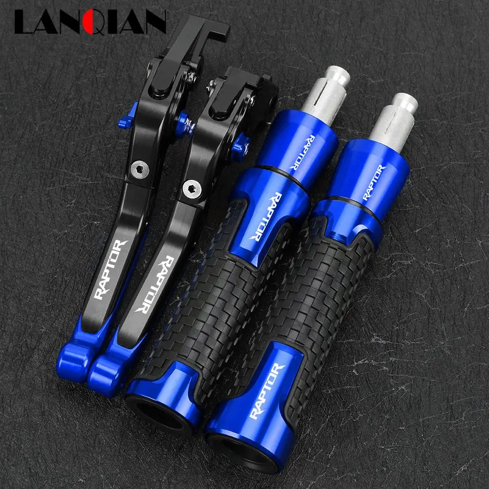 

Motorcycle For YAMAHA YFM700 Raptor 2008-2023 YFM 700 Raptor Brake Clutch Levers Handlebar Handle Grips Ends Slider Accessories