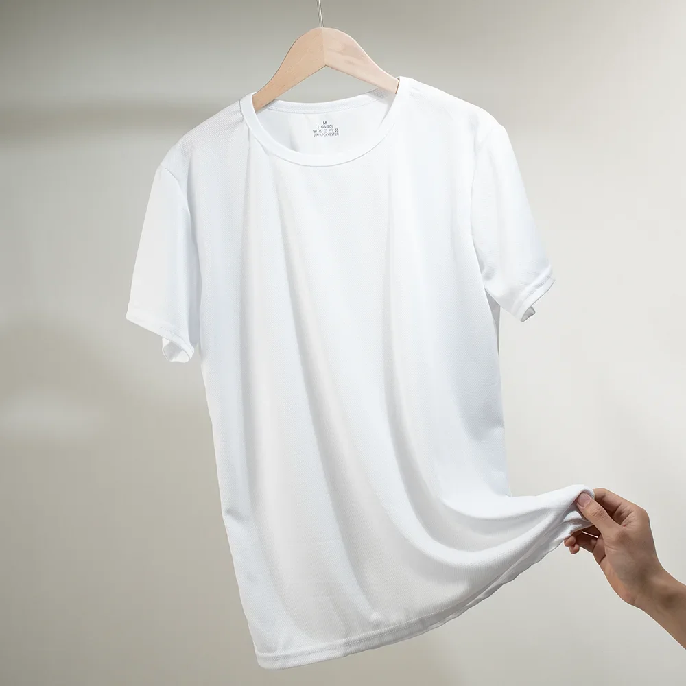 1/2/3 Pcs Multicolor Quick Dry Short Sleeve Sport T-Shirt Gym Jerseys Fitness Trainer Running Shirt Men's Breathable Sportswear image 6