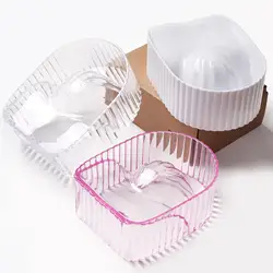 Nail Soaking Bowl Acrylic Soak Off Gel Polish Dip Powder Remover Manicure Bowl for Home Bowl For Nail Art Hands Gel Soak Off