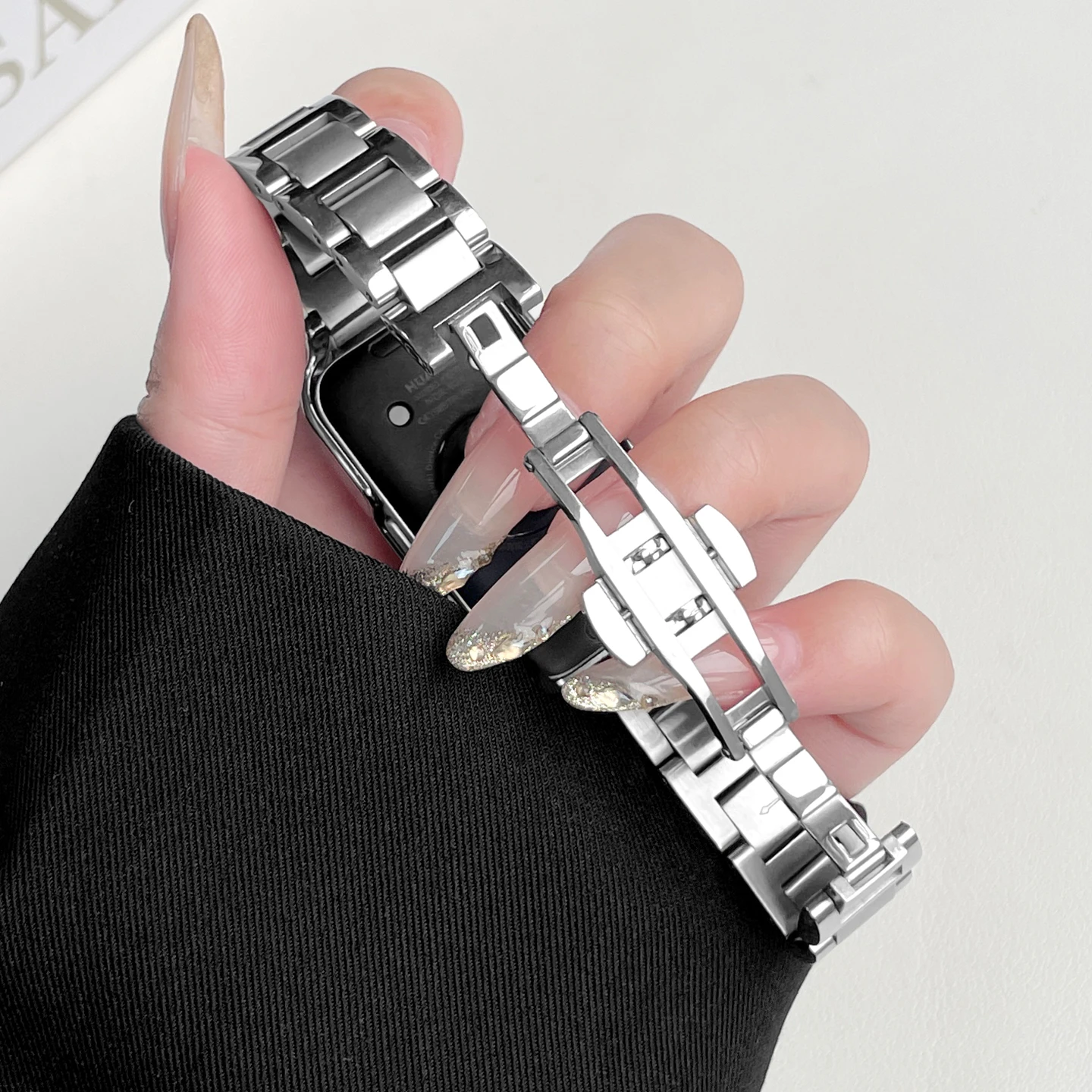 Graceful Metal Bracelet For Huawei Band 10 9 8 Watchband Stainless Steel Strap correa Huawei Band 8 9 10 Replacement Accessories