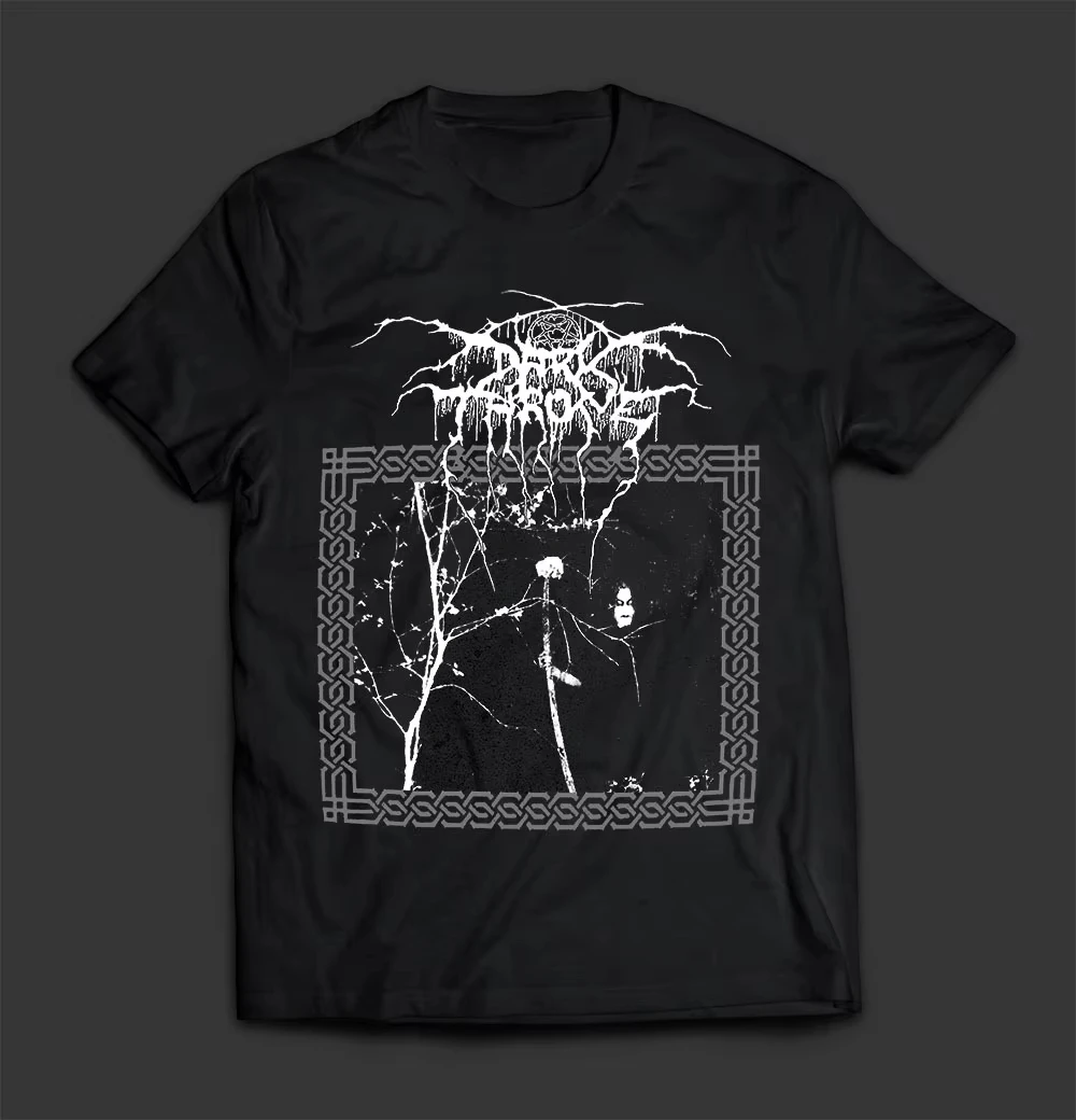 

Футболка Darkthrone Under A Funeral Moon, женские хлопковые футболки с коротким рукавом, винтажные топы в стиле хип-хоп, брендовая футболка, женская одежда