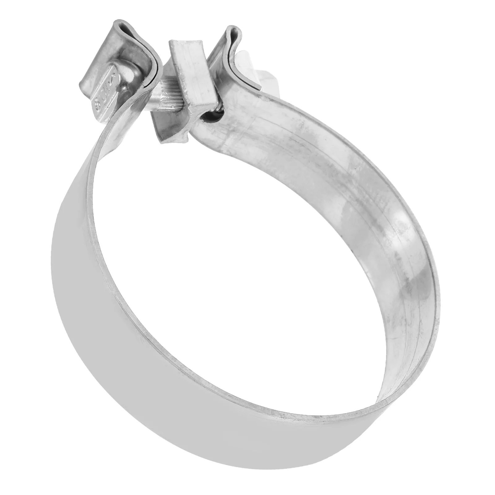

Sturdy Iron 2.5 Inch Heavy Duty O-Shaped Flange For Vehicle Exhaust Repair Automotive Seal Clamp Part Compatible With Various