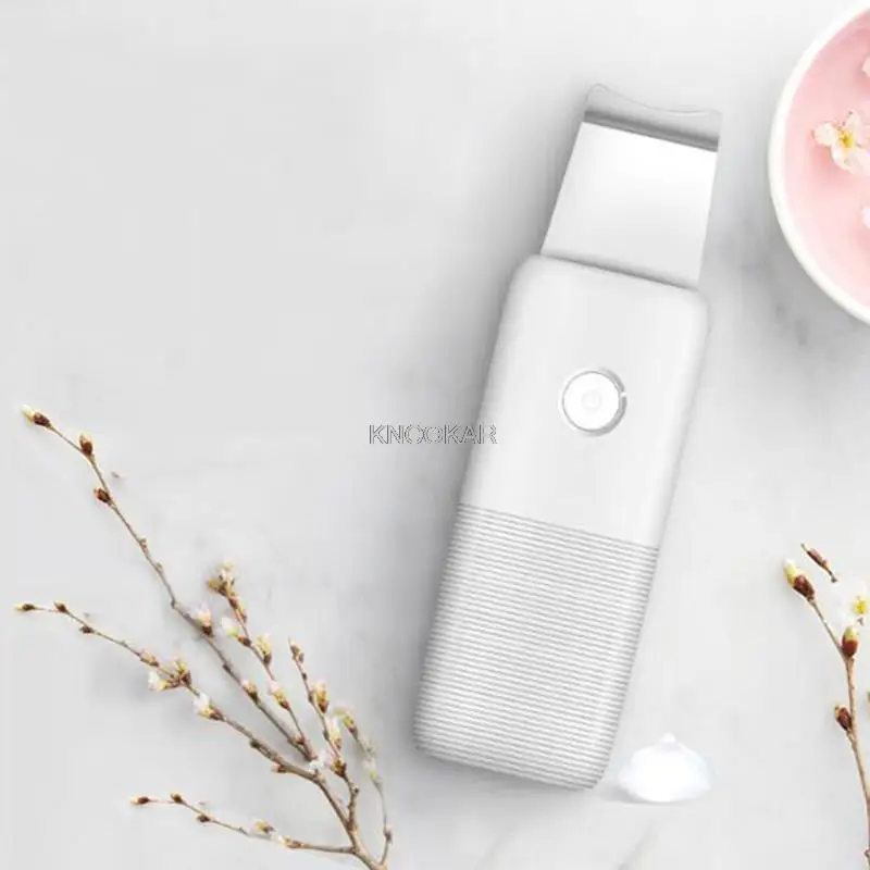 Machine de nettoyage de la peau à pelle, compteur de puissance ultrasonique, pour le visage noir, acné, points noirs, absorption des pores, instrument de beauté D300