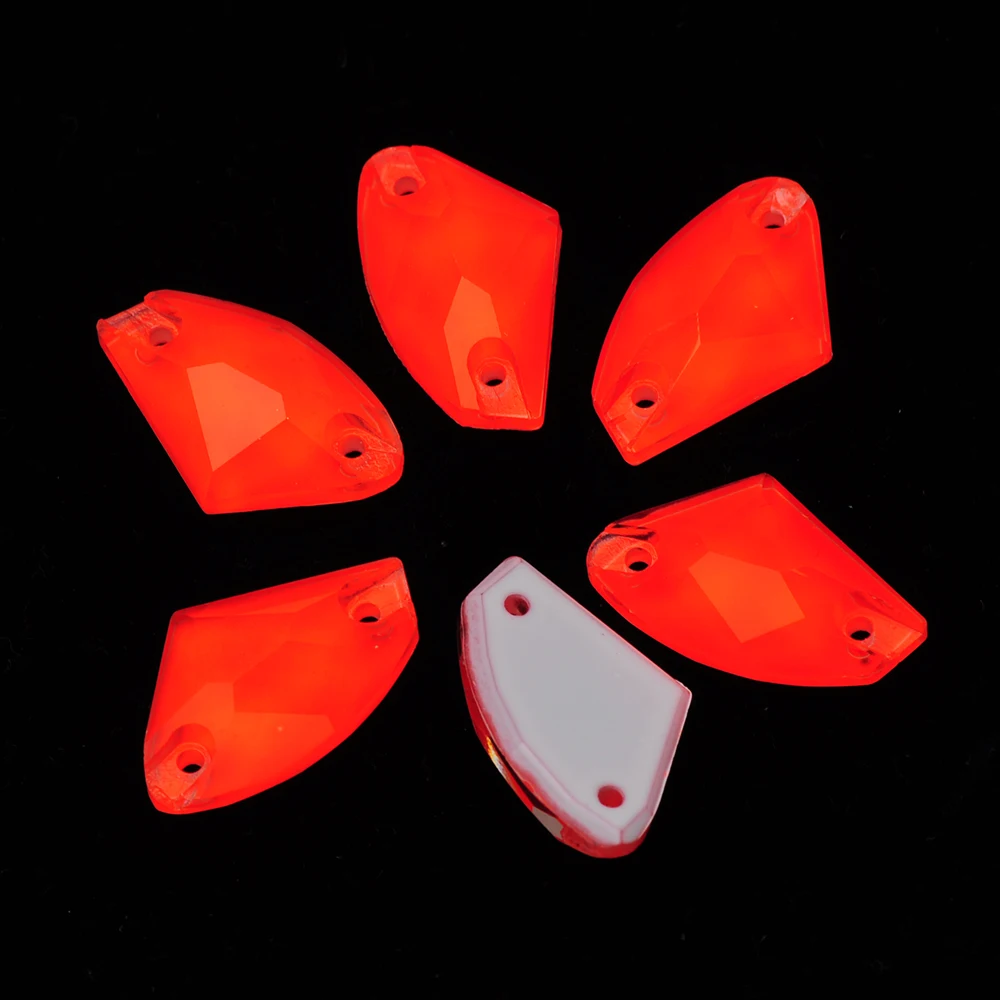 3256 Galaktische Fluoreszierende Neon Elektrische Deko-Nähaccessoires, Charms für Nägel, Acryl-Fasensteine, Strass-Applikationen für Kleider – Detail 7