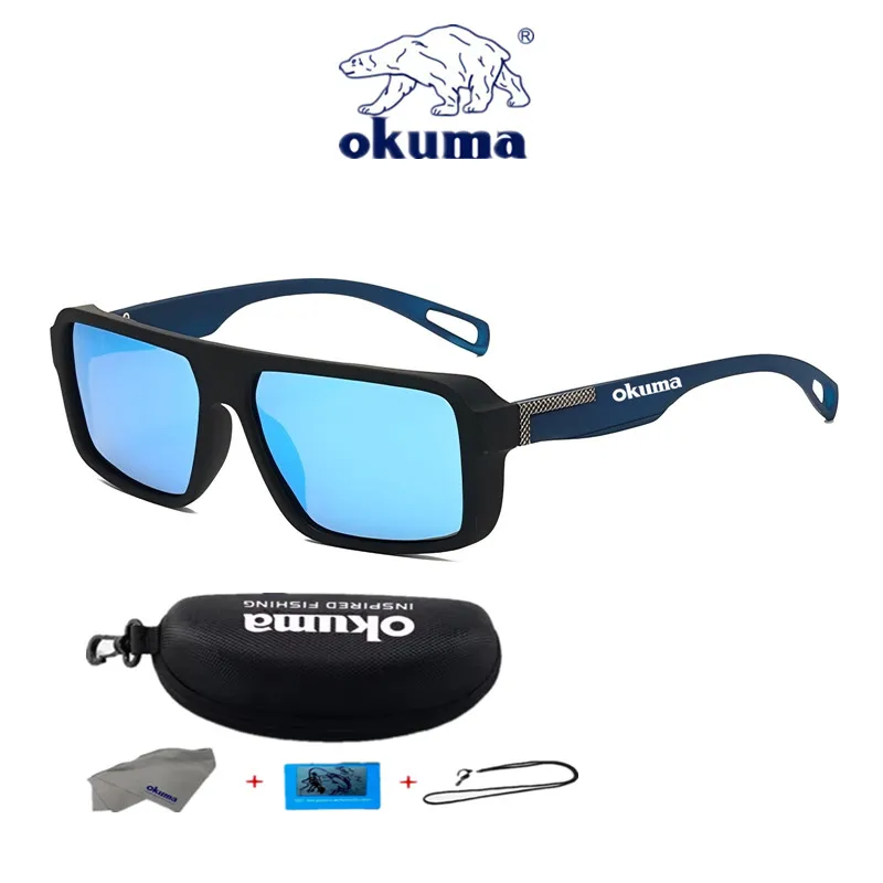 Okuma Polarisierte Angelbrillen UV400 Herren und Damen Outdoor-Sport Radfahren Jagd Fahren Sonnenbrillen – Detail 10