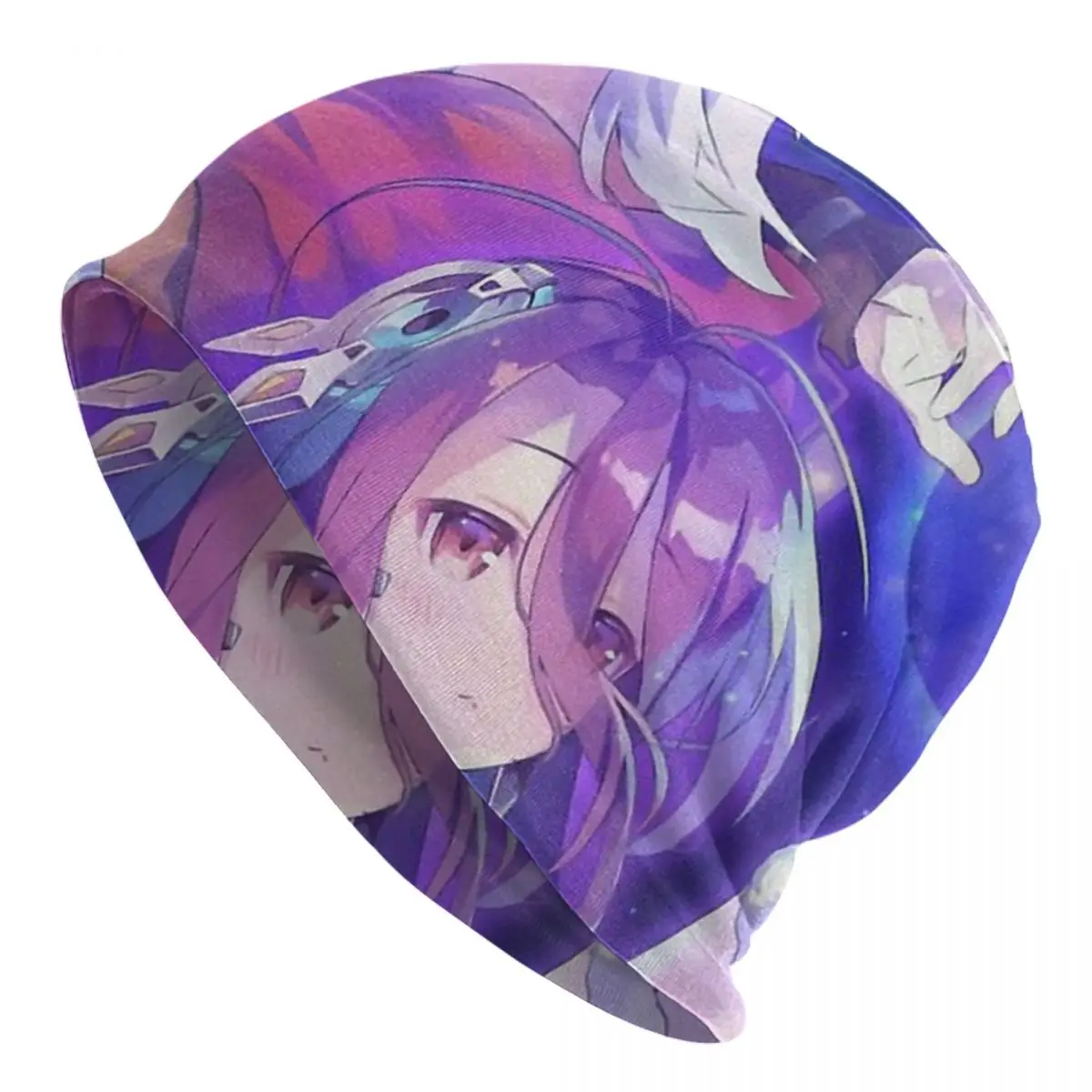 Bonnet Hats No Game No Life Fantasy Anime Men Women's Thin Hat Sweet Autumn Spring Warm Cap Street Skullies Beanies Caps