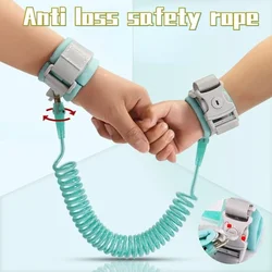 With Keylock 1.5/2m Anti Go Fumble Bracelet Childrens Bracelet Safety Rope Baby Bracelet Anti Lose Outdoor Traction Rope