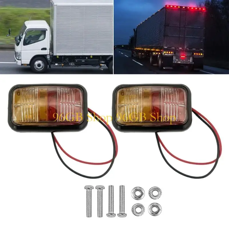 

96GB Lights Direct Replacement Shockproof Design for Trucks Buses Trailers