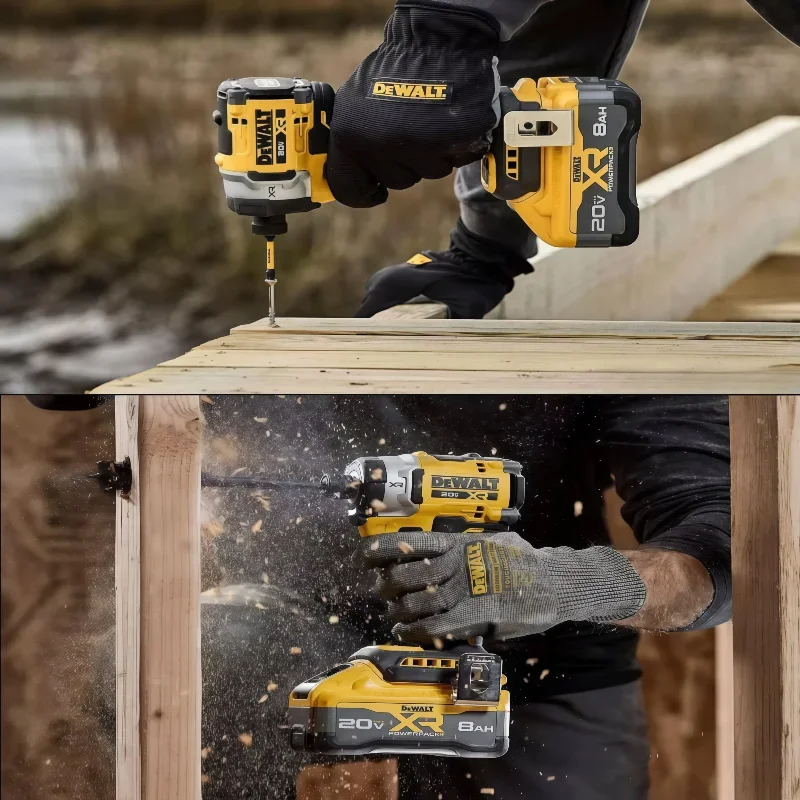 Dewalt DCF860 مثقاب مدمج لاسلكي / مفك مثقاب كهربائي بدون فرش أدوات كهربائية قابلة لإعادة الشحن مطورة 20 فولت #5