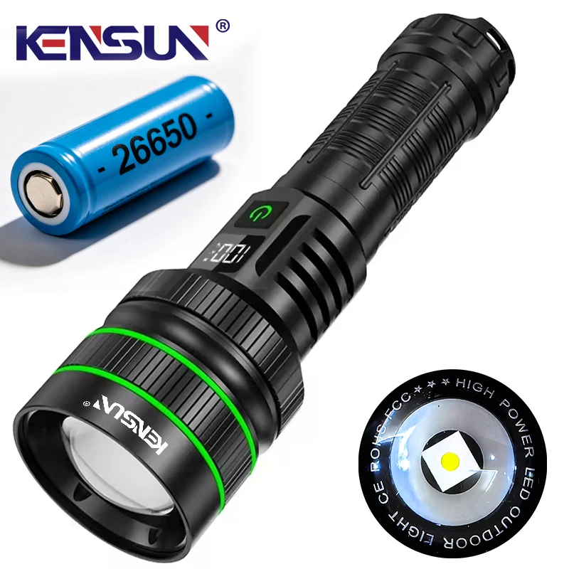 Rechargeable Waterproof Flashlight