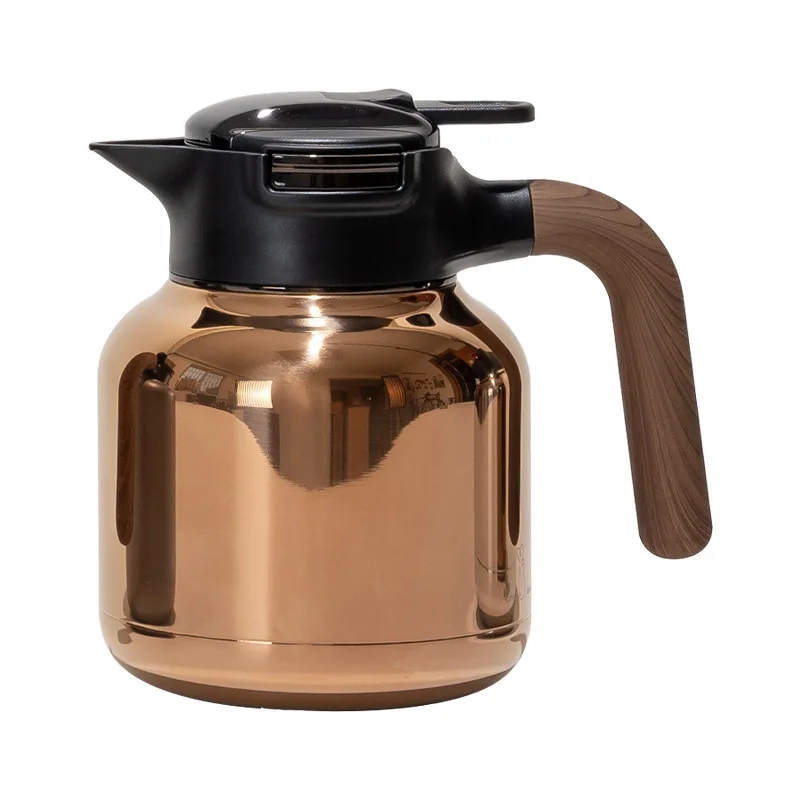 Thermal Insulation Pot Brewing Teapot Boya Collection Pure Titanium Inner Tank Stuffing Pot High Quality Stewing Teapot