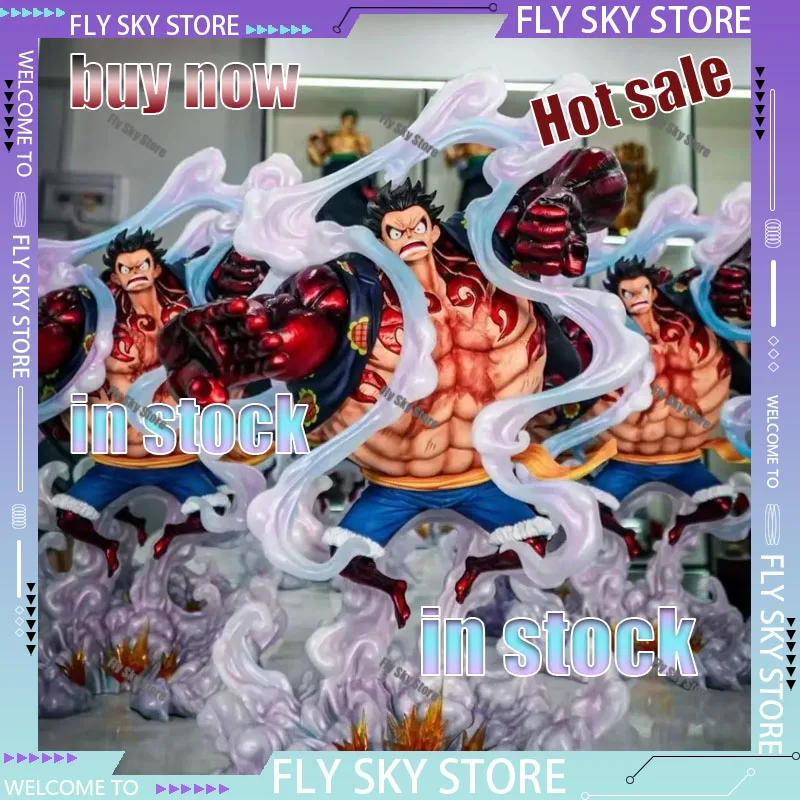 

Статуя JT One Piece Monkey D Luffy Аниме Фигурка Периферийные изделия из смолы Модель Сцена Статуя Коллекция Модель Подарочные игрушки на складе