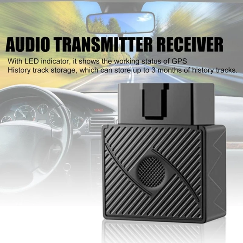 OBD Car Position Tracking Locator Vehicle Anti Lost Car Real Time Tracking Positioning Device Long Standby D7YA