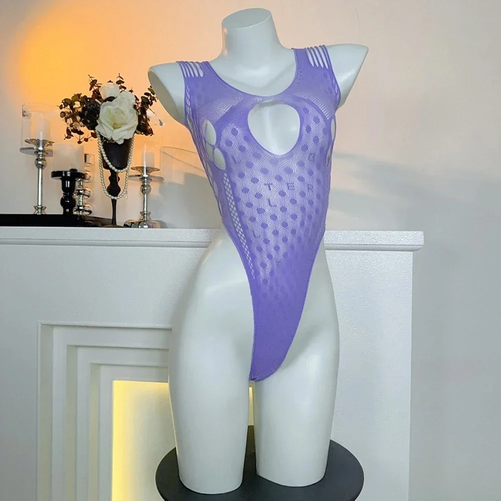 

For Female For Sleep Tearable Lingerie Sexy Lingerie Transparent Bodysuit For Sleep For Home All Seasons Home Use