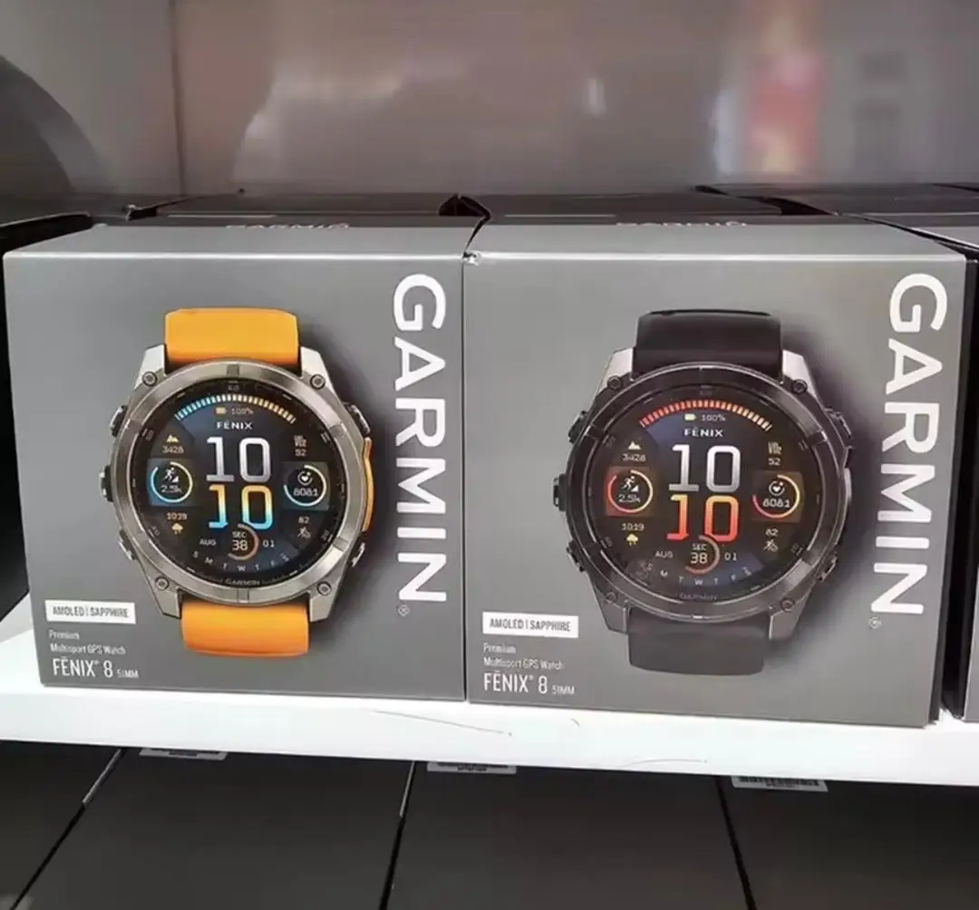 Vendite scontate ST per il nuovo Garmins-Fenix ​ ​ 8 Orologio GPS per atleta Smartwatch Sapphire