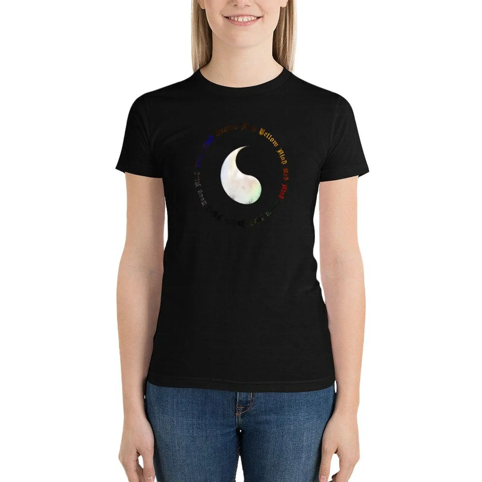 All the Ajahs- Wheel of Time T-Shirt hippie clothes tops t shirts for Women graphic