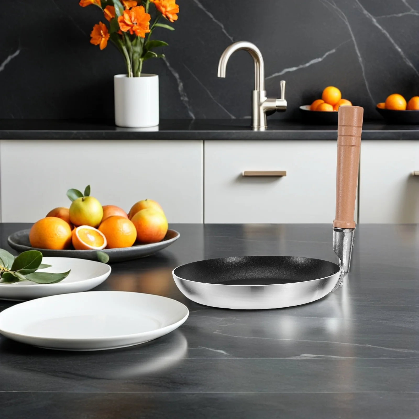 

Japanese Oyakodon Pan 20Cm Non-Stick Aluminum Frying Pan For Egg Pancake Tamagoyaki Omelette Breakfast Skillet Kitchen