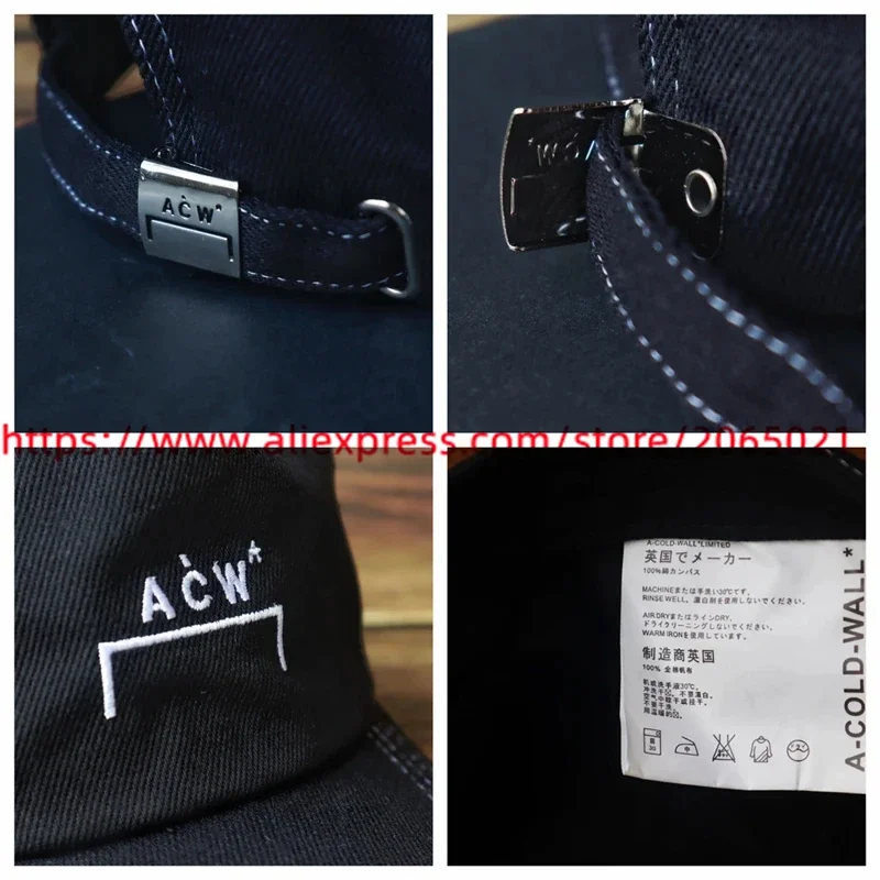 Embroidery A COLD WALL Baseball Cap Men Women Cowboy A-COLD-WALL* Caps Adjustable Buckle Hats