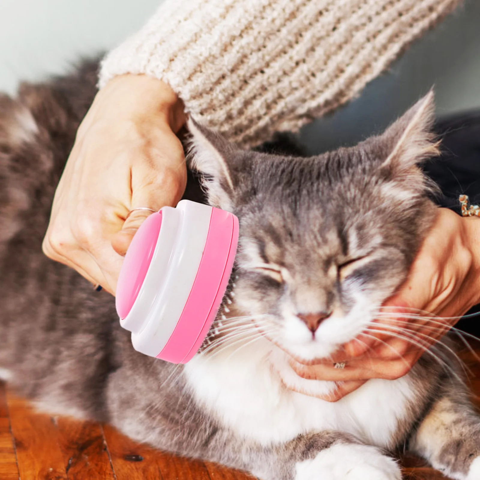 

Comb Pet Brush for Cat Dog Stainless Steel Needle ABS Portable Brush Material Portable Reusable Pet Supply
