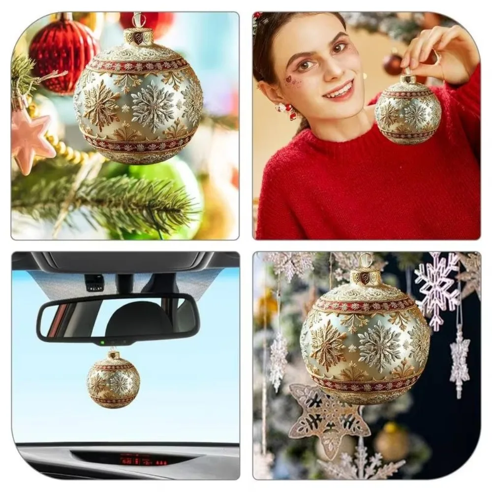 Fairy Tale Planet Christmas Tree Decoration Acrylic Flat Multifunction Christmas Character Pendant Decorative Durable Material