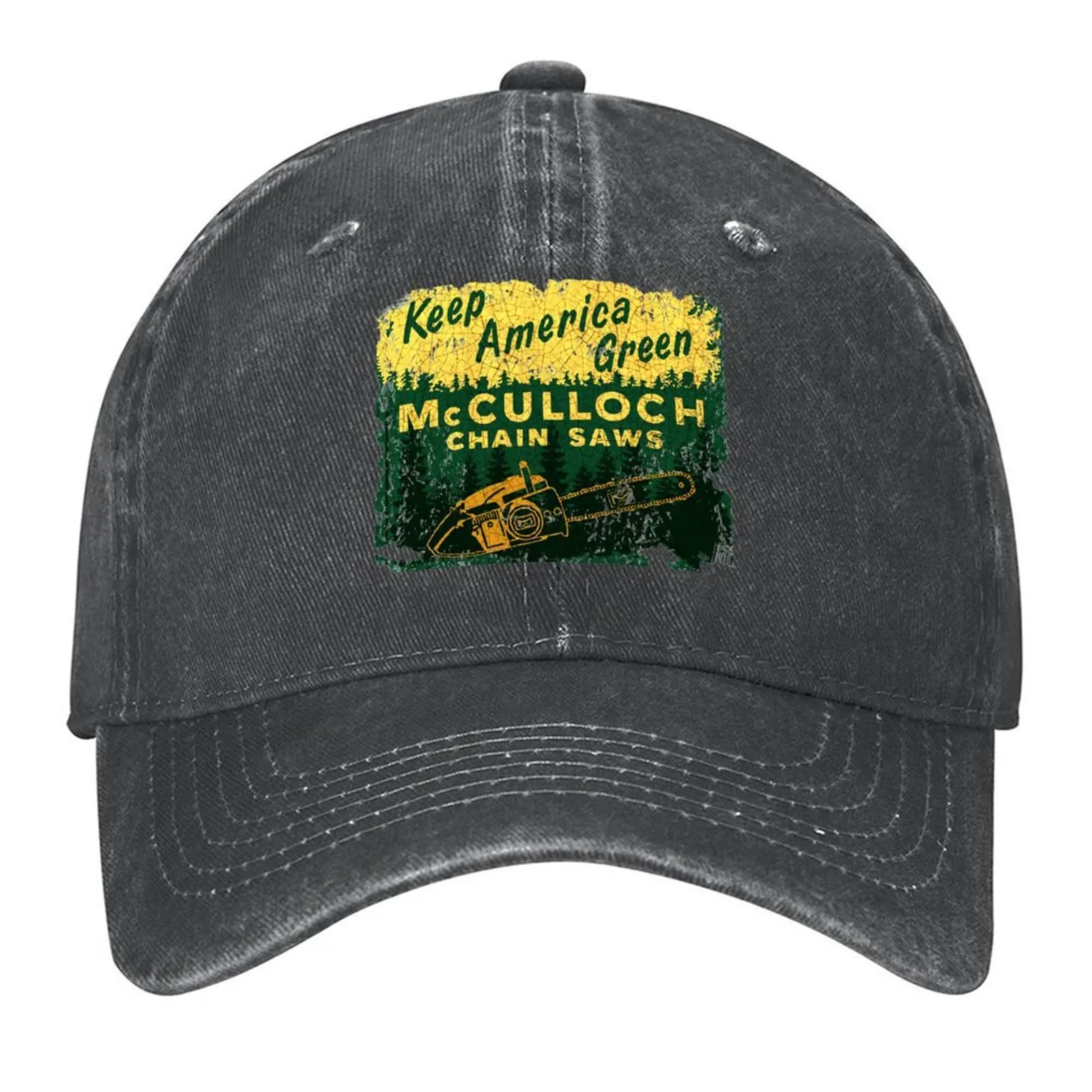 

McCulloch Chinsaws USA Baseball Cap sun caps Luxury Man Hat Luxury man cap Thermal Visor Men Women's