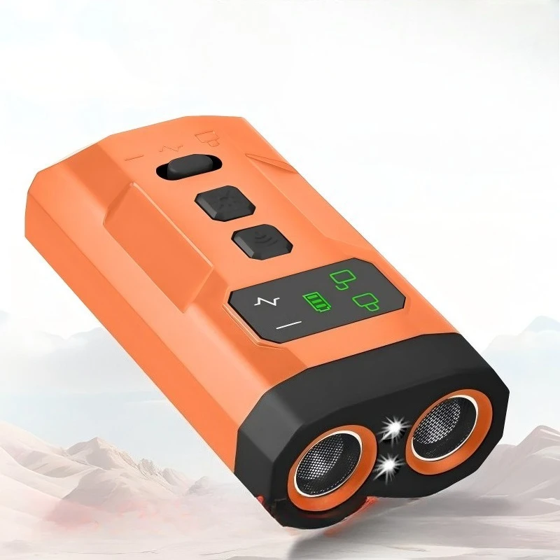 Mini Ultrasonic Dog Repellent, High-power Long-distance Training Barking Device, Outdoor Self-defense and Anti-dog Barking