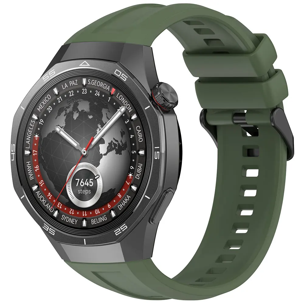 Pulseira de silicone para huawei relógio gt5 pro 46mm pulseira para huawei relógio gt5 pro 46mm pulseira smartwatch acessórios