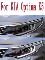 For KIA Optima K5 2016 -2019 TPU Car Exterior Headlights Anti-Scratch Protective Film Headlamps Repair Sticker Accessories Refit