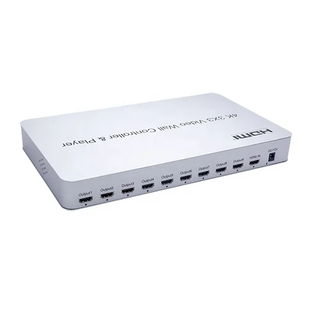 

Контроллер видеостены HDTV 2025 4K 3x3 2x2 1x2 HD-видео настенный процессор Аксессуары для аудио и видео