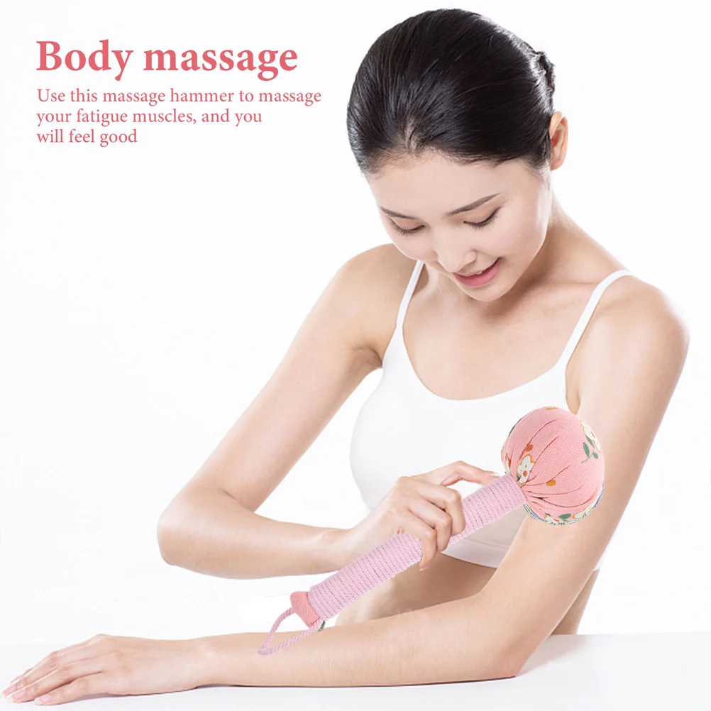 Moxibustion Hammer Massagegerät Handheld tragbar für Körper Schulter Rücken Hämmer Tuch manuelle Massagegeräte