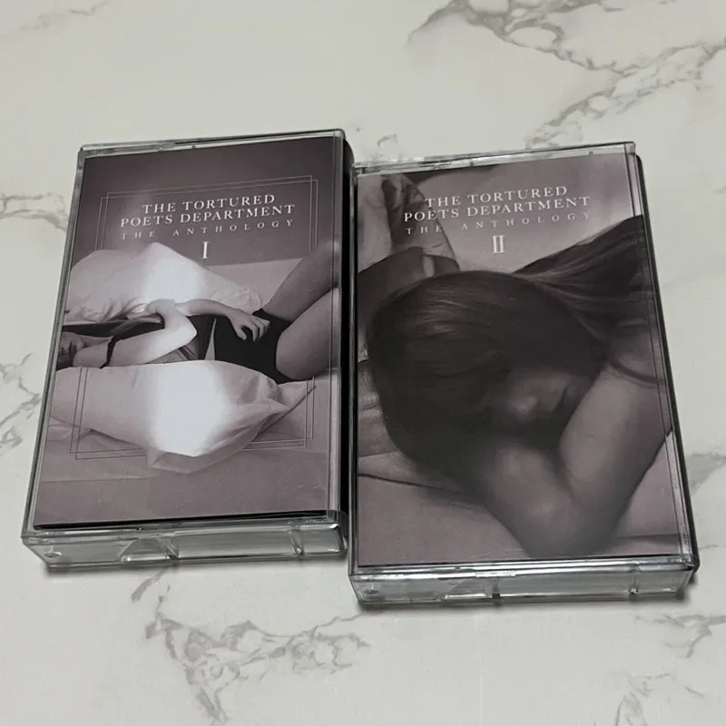 

Cassette Tape English Golden Songs Audio Cassette Two Disc Set New Sealed Collection Playback Tape