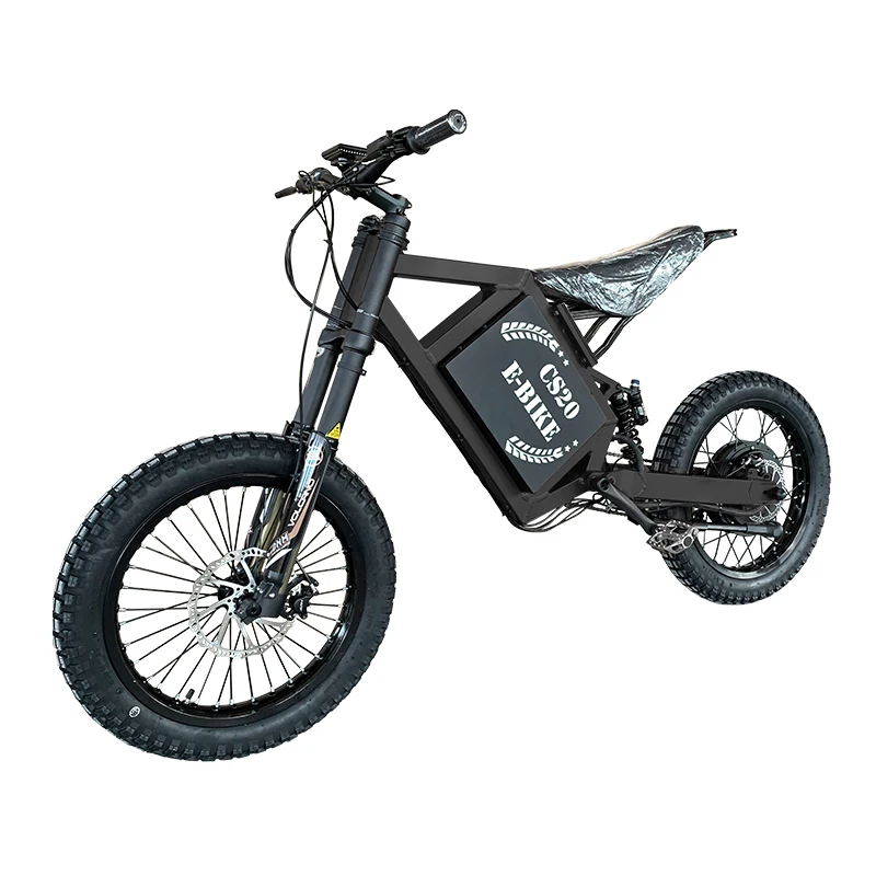 12000W 2022 Full Suspension Dirt Bike 3000w Off Road CE Stealth Bomber Electric Bike With Surron