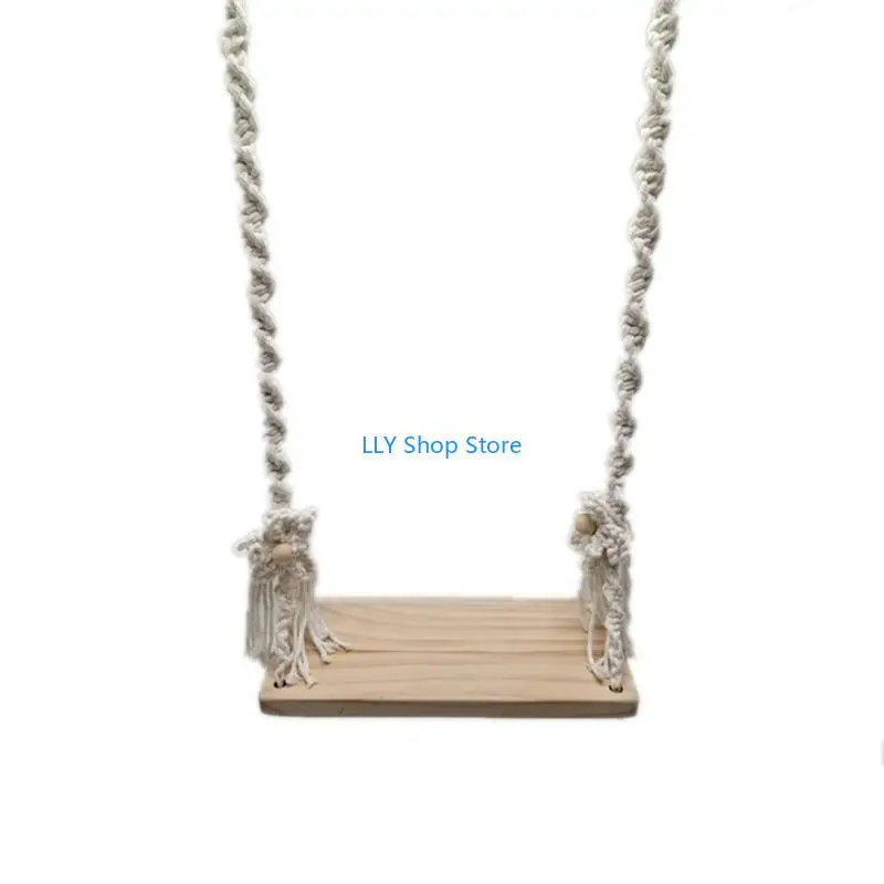 T8UD Altalena per neonati Puntelli per foto per mobili per foto neonati Decorazione per feste nascita