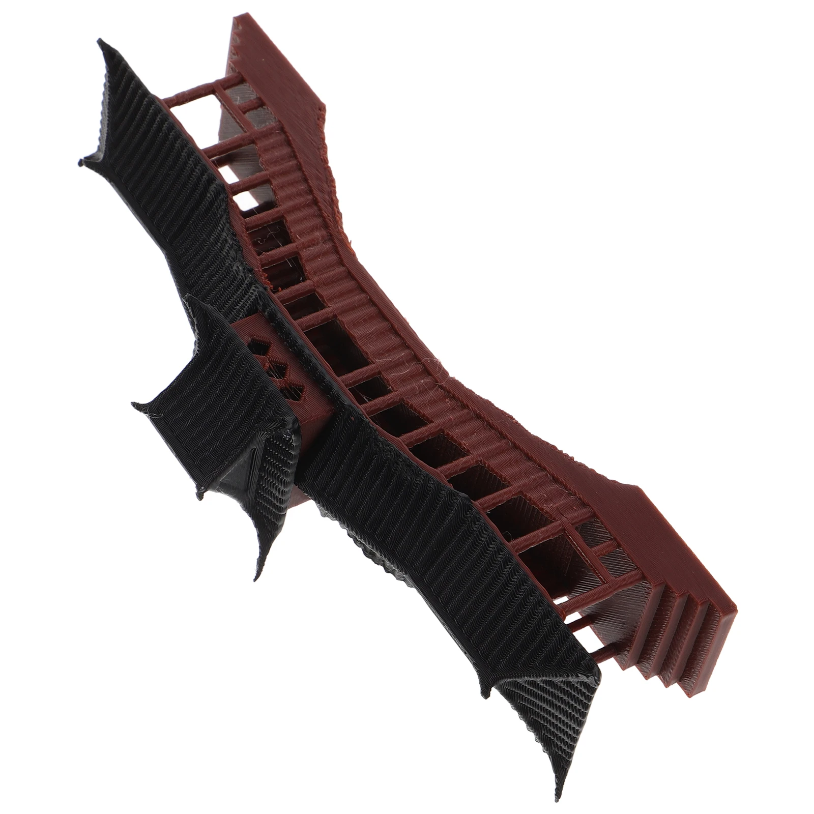 المناظر الطبيعية الصغيرة جناح زخرفة جناح بلاستيكي صغير لخزان الأسماك بونساي المناظر الطبيعية حديقة ديكور حوض السمك حلية المنزل #4