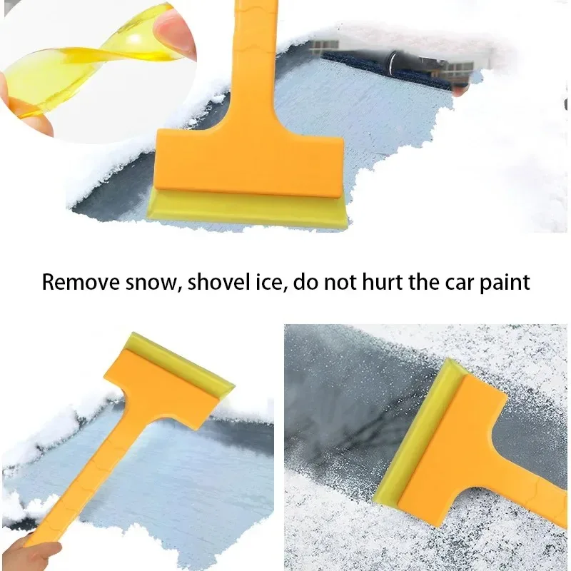 Multifunctional Car Windshield Snow Ice Scraper Winter Auto Glass Defrost Removal Shovel Tool