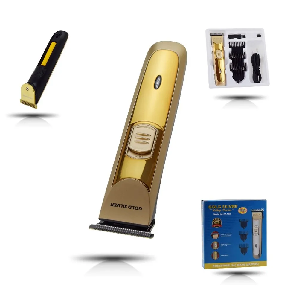 GOLD SILVER GS-180 RAZORS Stainless steel hunting, camping,home,car, hotel, restaurant, activities in the barber ,Ships from Tu